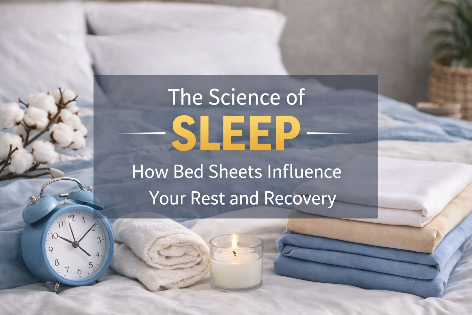 The Science of Sleep: How Bed Sheets Influence Your Rest and Recovery